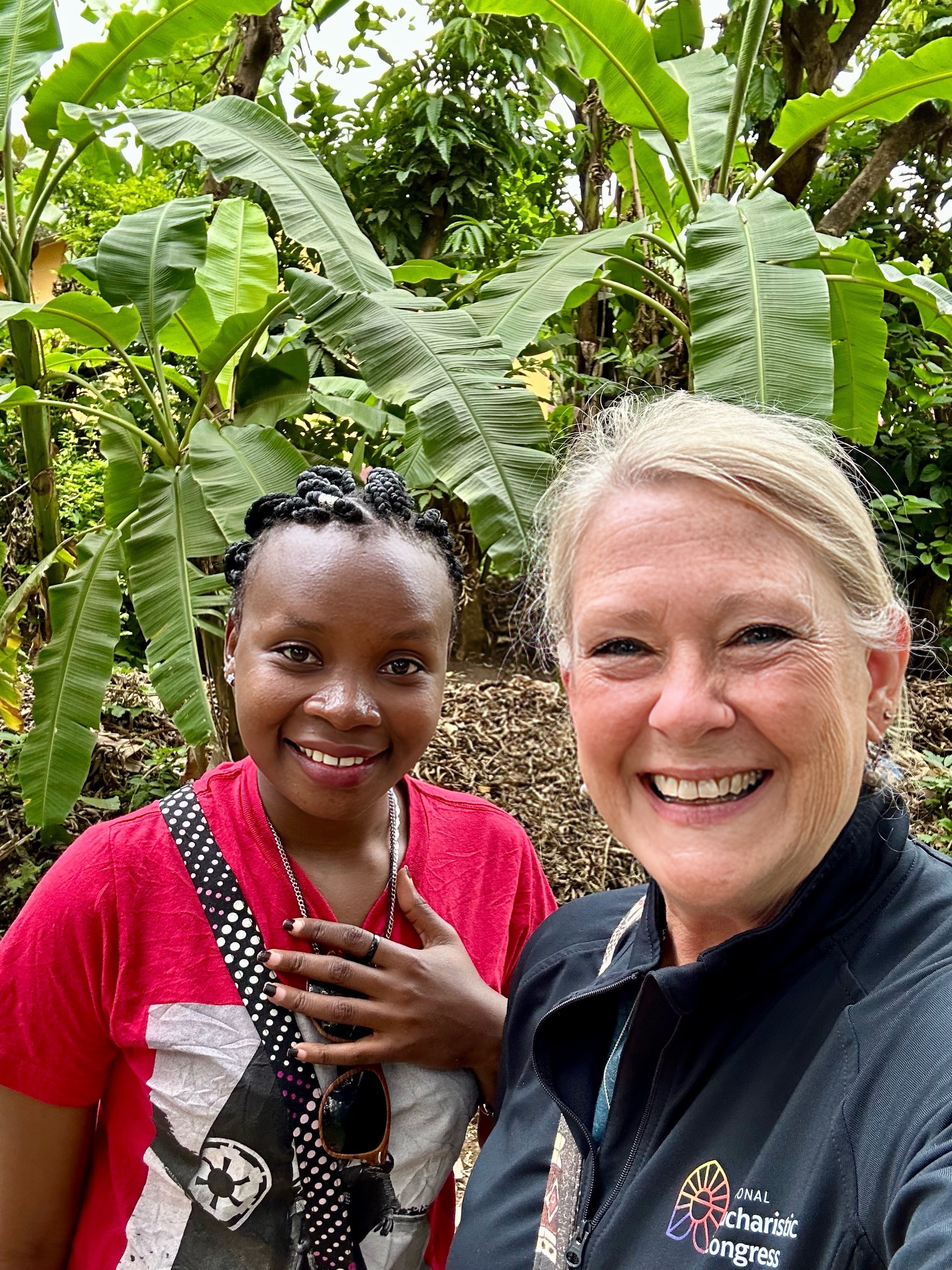 Cathy with Christina