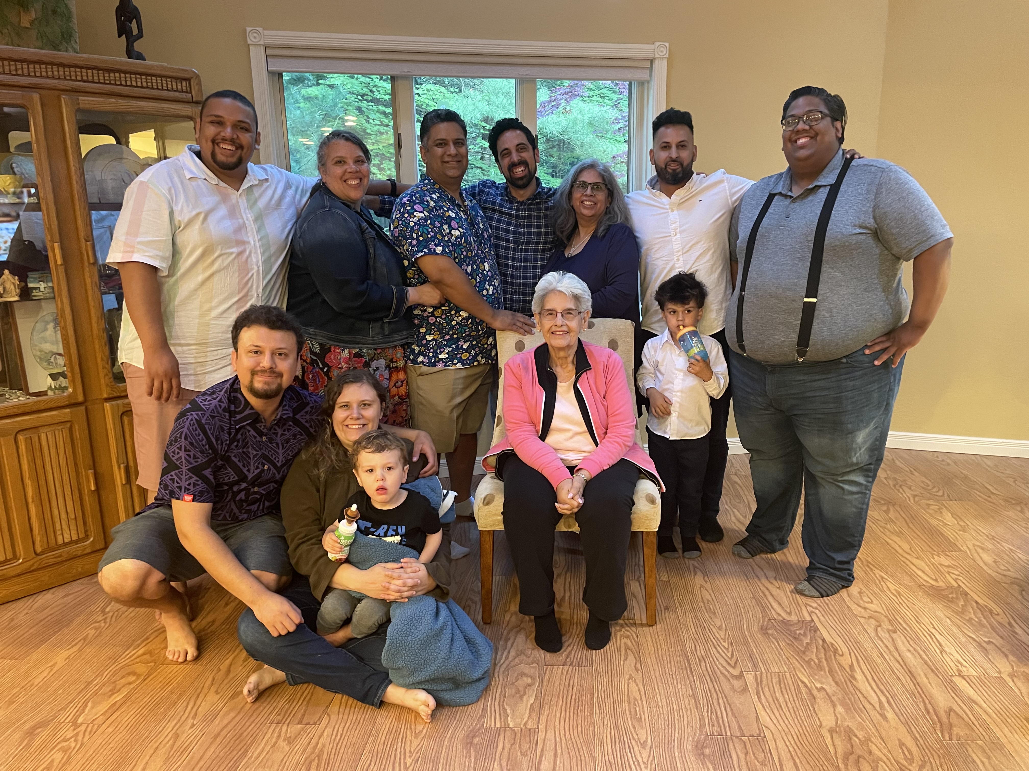Dcn. Sandoval and his family