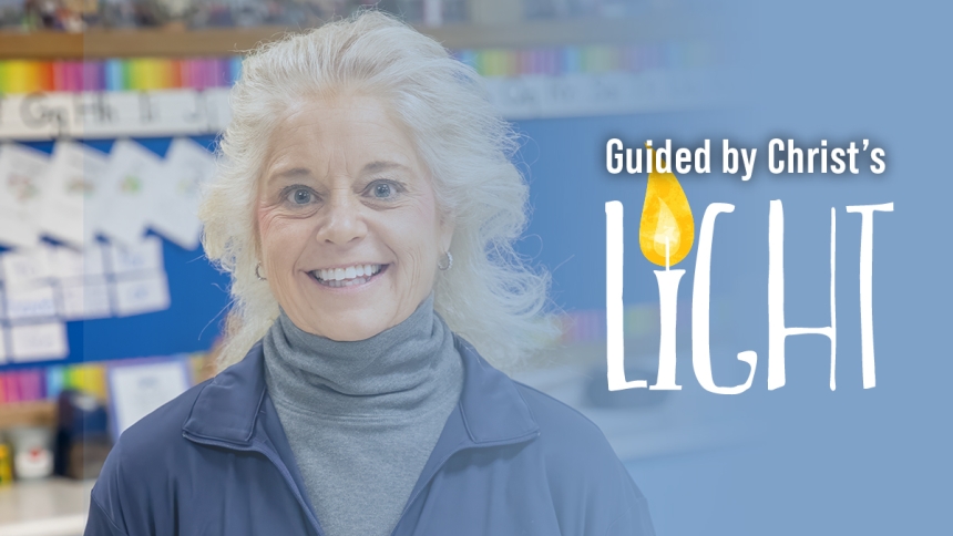 female teacher in classroom