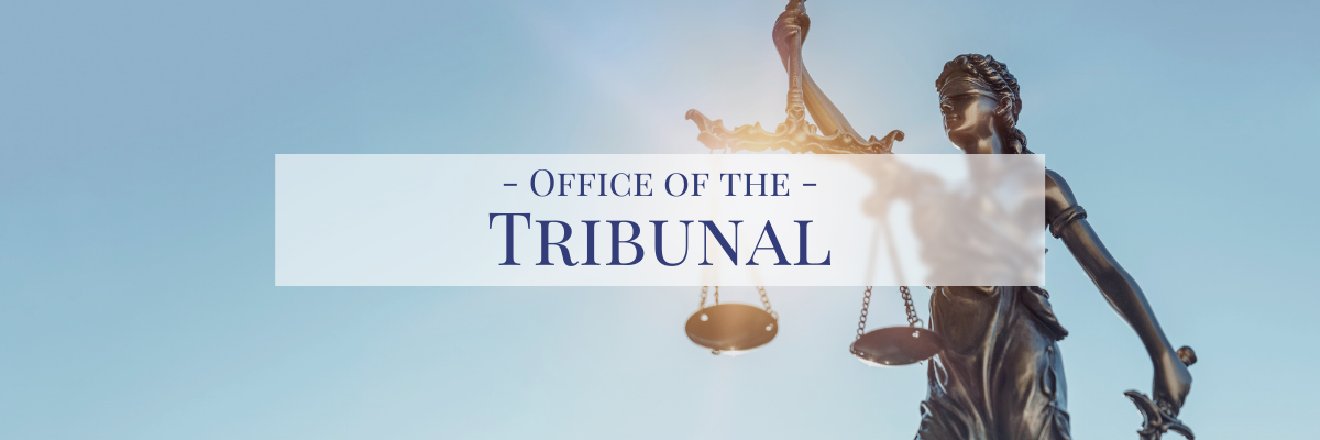 Office of the Tribunal