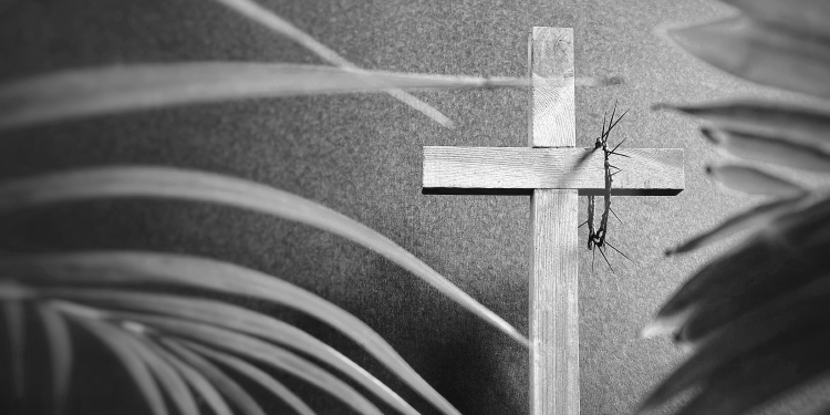 Purple Lent 2.5 x 1.25 Horizontal- BW