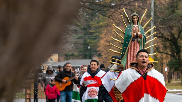 Our Lady of Guadalupe procession