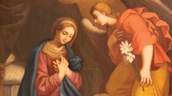 painting of Mary and Jesus
