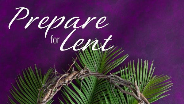crown of thorns with palms