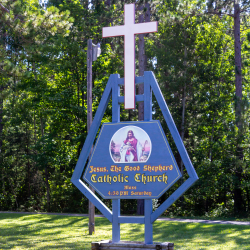 Atlanta - Jesus the Good Shepherd (sign)